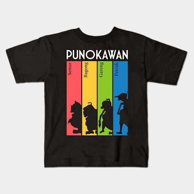 punokawan 2 Kids T-Shirt by hakim91